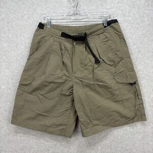Guide Gear Shorts Mens Large Green Belt Cargo Mesh Lined Nylon Gander‎ Mountain